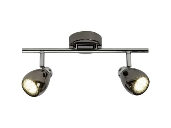 Brilliant Milano G21713/76 Loft-spotlights LED (RGB) GU10 6 W Krom, Sort