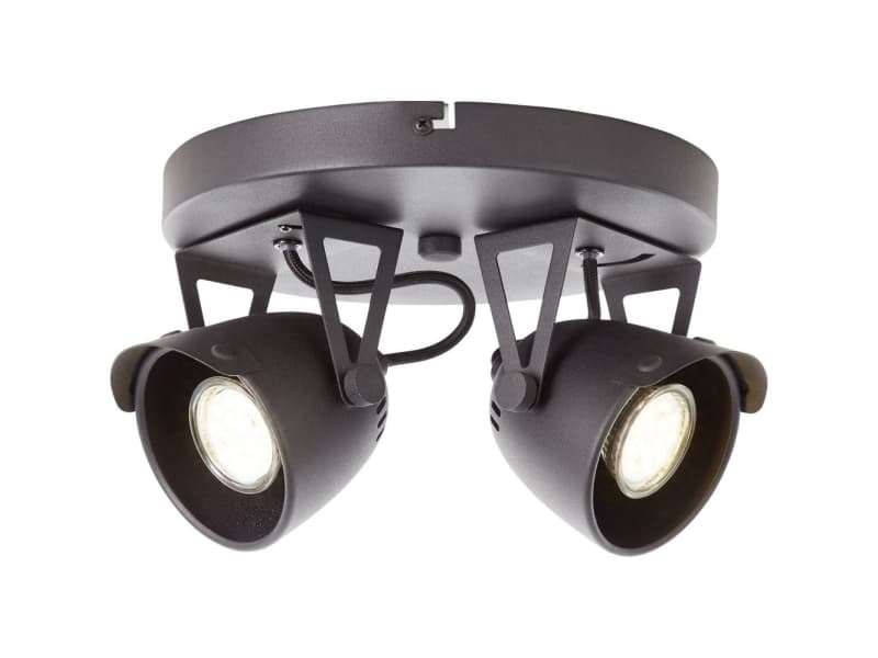 Brilliant Ka 79524/86 Loft-spotlights LED (RGB) GU10 10 W Sort