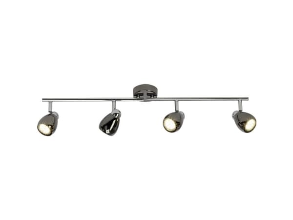 Brilliant Milano G21732/76 Loft-spotlights LED (RGB) GU10 12 W Krom, Sort