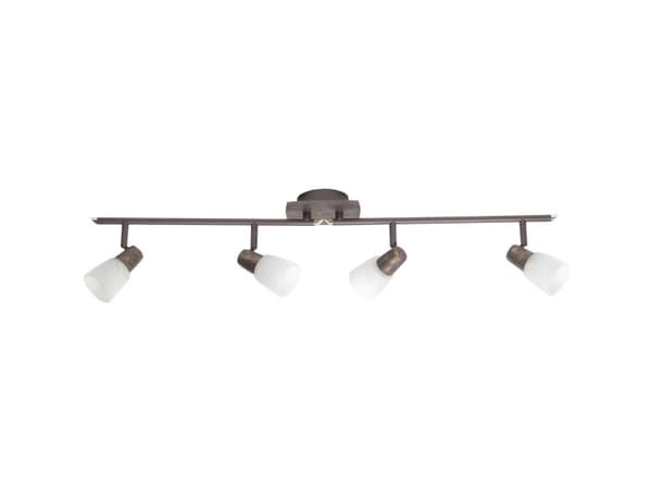 Brilliant Milos 17832/56 Loftspotter LED (RGB) E14 160 W Kobber, Alabaster