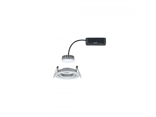 Paulmann 939.02, Indbygget lysplade, 1 pære(r ), LED, 2700 K, 425 lm, Aluminium