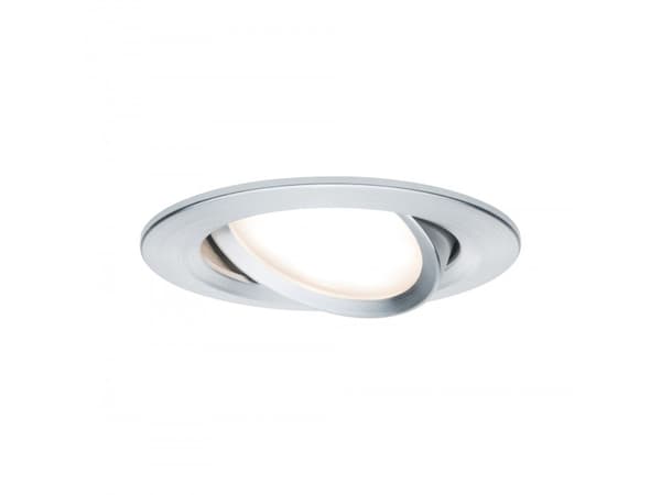 Paulmann 939.02, Indbygget lysplade, 1 pære(r ), LED, 2700 K, 425 lm, Aluminium Aluminium