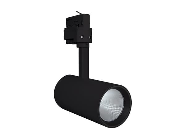 LEDVANCE TRACK SP D75 25 W 3000 K 90RA NFL BK, Spotlight på skinne, 1 ampuller, 3000 K, 1750 lm, 220-240 V, Sort Sort
