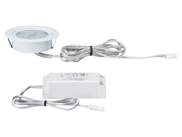 Paulmann 935.55, Nedtryckbar spotlight, 1 lampor, LED, 305 LM, 230 V, Vit