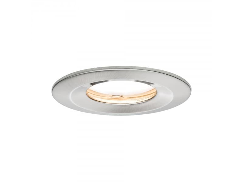 Paulmann 938.82, Nedtryckbar spotlight, 1 lampor, LED, 2700 K, 425 LM, Metallisk
