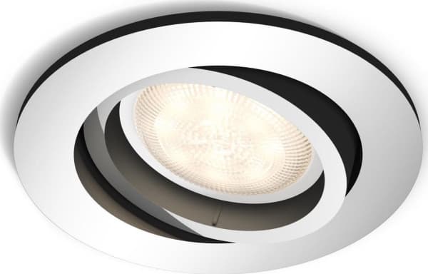 Philips myLiving Infälld spot, Nedtryckbar spotlight, Glödlampan/-lamporna kan inte bytas ut, 1 lampor, LED, 500 LM, Brun