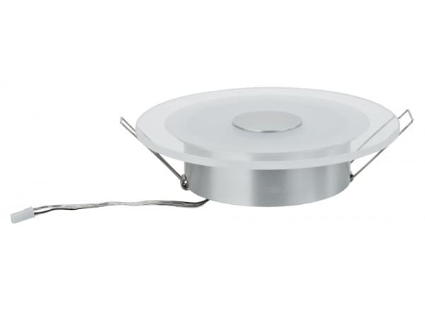 Paulmann 92917, Nedtryckbar spotlight, 3 lampor, LED, 6 W, 3000 K, Gjuten aluminium