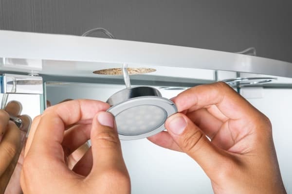 Paulmann 999.20, Innsunket spotlight, LED, 2,5 W, 3000 K, 225 lm, Kromfarget