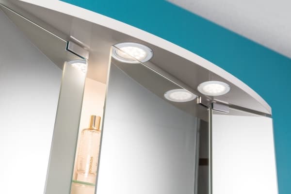 Paulmann 999.20, Innsunket spotlight, LED, 2,5 W, 3000 K, 225 lm, Kromfarget