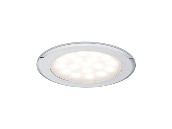 Paulmann 999.20, Inbyggd ljuspanel, LED, 2.5 W, 3000 K, 225 lm, Krom