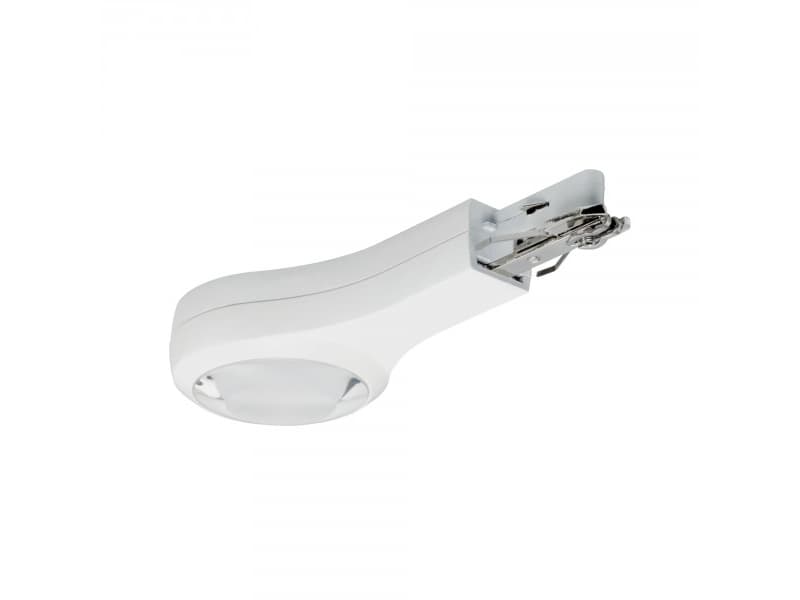 Paulmann 954.80, Skena för spotlight, 1 lampor, LED, 2700 K, 420 LM, Vit