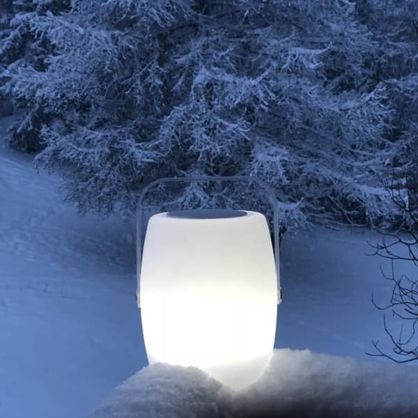 LUMISKY Musiklampa utomhus med högtalare - 21 x 21 x 31 cm