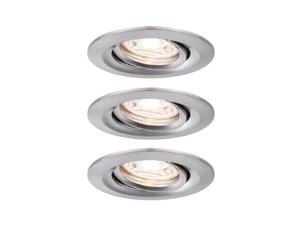 Paulmann 942.95, Innsunket spotlight, Ikke-utskiftbare pærer, 1 ampuller, LED, 12 W, 2700 K