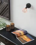 Miniatyrbillede 4 af 6: Sæt med 2 Væglamper Kobber Metal Justerbar Industrielt Design