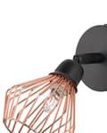 Miniatyrbillede 5 af 6: Sæt med 2 Væglamper Kobber Metal Justerbar Industrielt Design