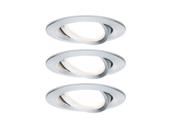 Paulmann 934.51, 3 pære(r ), LED, 19,5 W, 650 lm, aluminium Aluminium