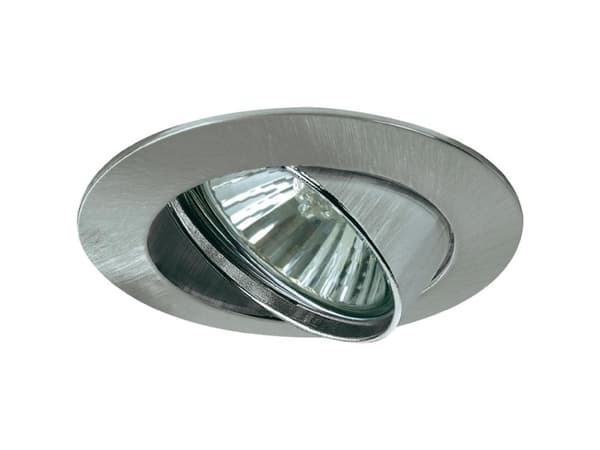 Paulmann 988.78, Innsunket spotlight, GU10, 1 ampuller, 230 V, Rustfritt stål
