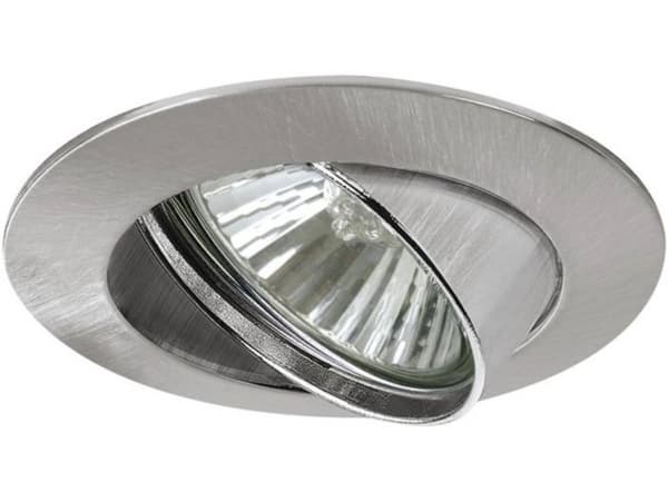 Paulmann 988.78, Innsunket spotlight, GU10, 1 ampuller, 230 V, Rustfritt stål
