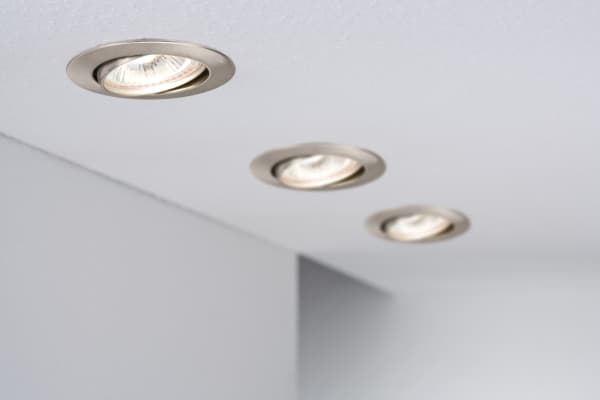 Paulmann 988.78, Innsunket spotlight, GU10, 1 ampuller, 230 V, Rustfritt stål