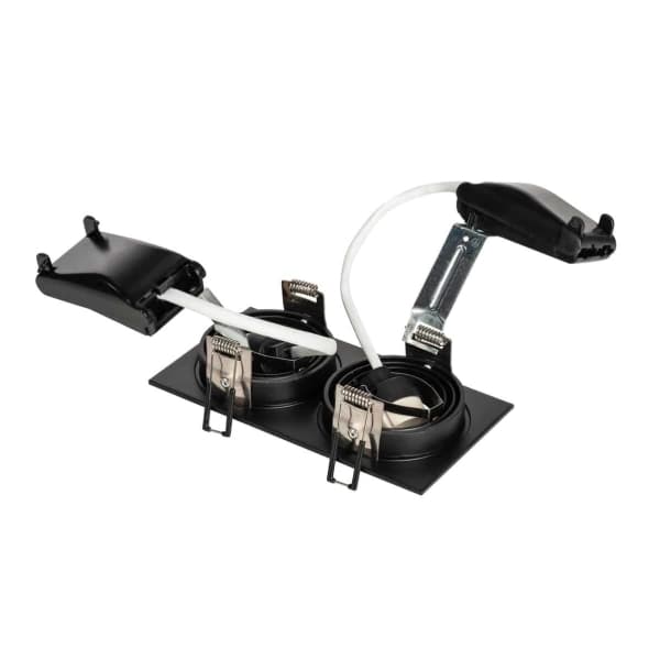 SLV NEW TRIA 2, sisävalaisin, GU10, 2 pære(r ), 220-240 V, Sort