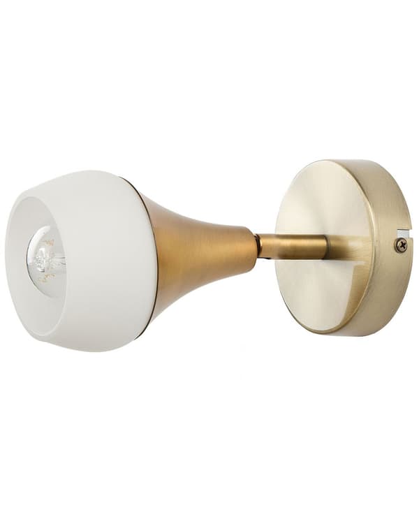 Sæt med 2 Justerbare Væglamper Guld Metal Industrielt Design