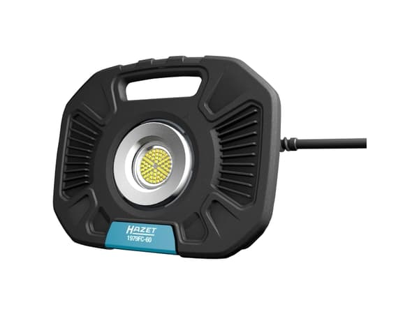 HAZET 1979FC-60, Pinta-asennettavat spottivalot, LED, 60 W, 5700 K, 6000 lm, Musta