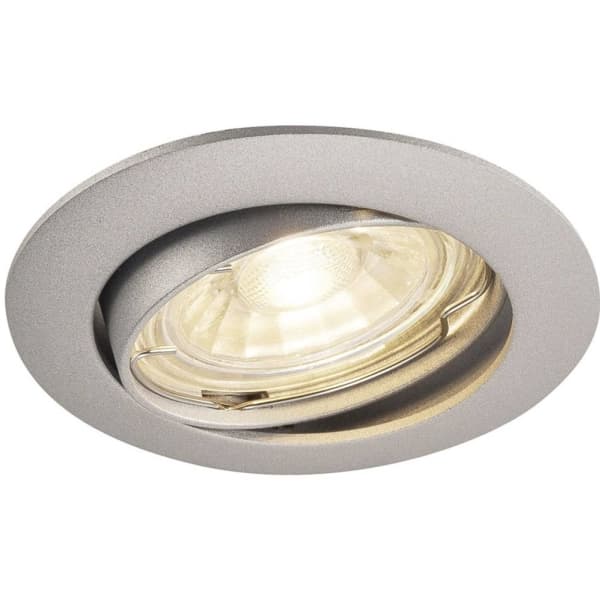 SLV PIKA, Innsunket spotlight, GU10, 1 ampuller, 220-240 V, Grå