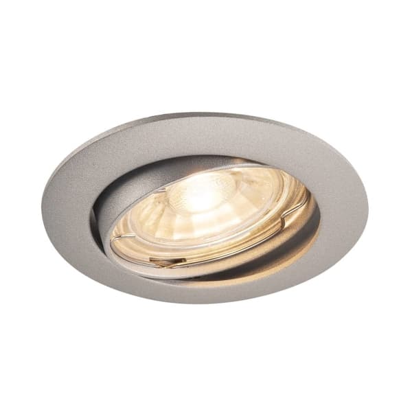 SLV PIKA, Innsunket spotlight, GU10, 1 ampuller, 220-240 V, Grå