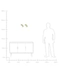 Miniatyrbillede 6 af 6: Væglampe Guld Metal Sæt 10 x 16 cm Dekorativ Gallerilampe Justerbare Diamant Skærme Moderne Design til Stue Soveværelse Entré Indretning