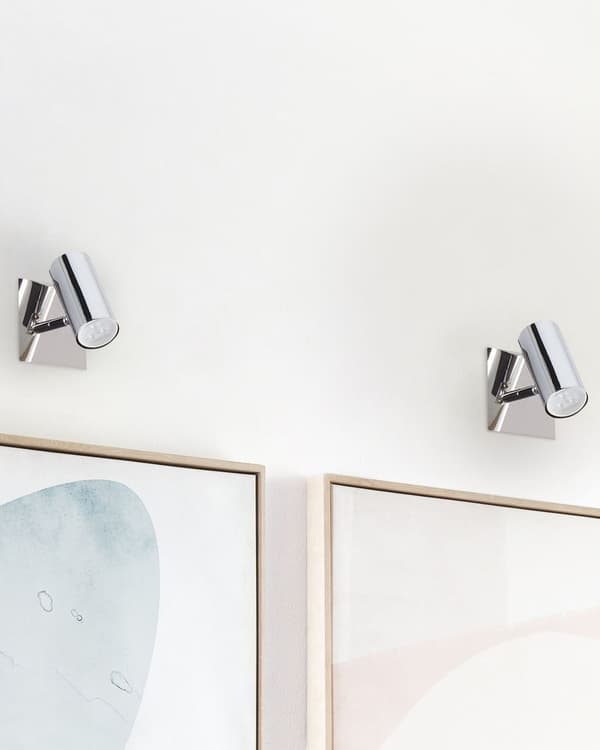 Silvermetalllampor 11 cm Justerbar Rund Lampskärm Högglans Industriell