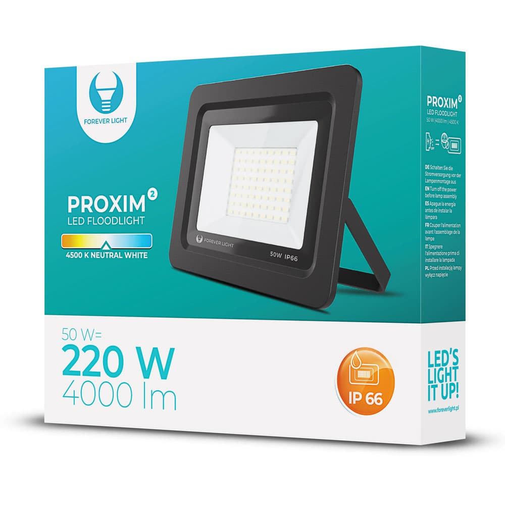 Forever LED Valonheitin IP66 50W 4500K