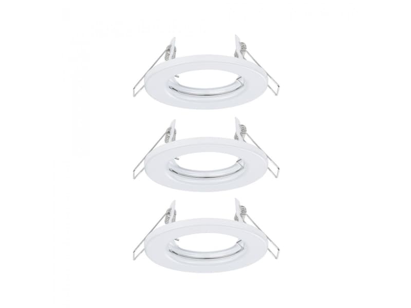 Paulmann 93392, Nedtryckbar spotlight, GU10, 1 lampor, LED, 10 W, Vit