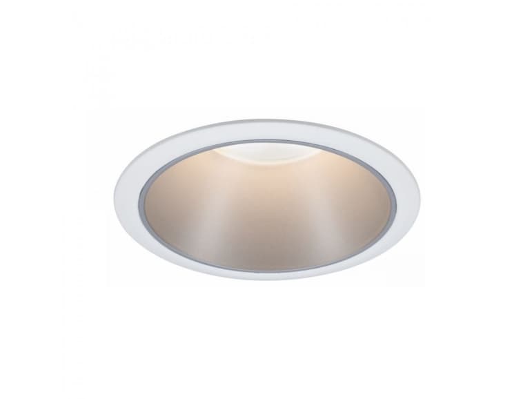 Paulmann Cole, Nedtryckbar spotlight, GU10, 1 lampor, LED, 10 W, Silver, Vit