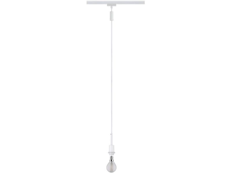 Paulmann Deco Pendel Pendullampe URail E14 Hvid