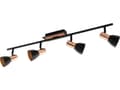 Miniatyrbilde 2 av 5: EGLO BARNHAM SPOT 4X3,3W KOBBER/SORT