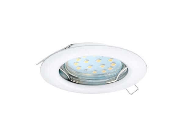EGLO PENETO, Innsunket spotlight, GU10, LED, 3000 K, 240 lm, Hvit