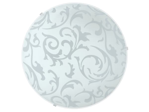 Eglo Scalea 1 - Vegg/taklampe - 1 sokkel - E27 - hvit