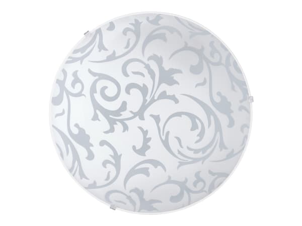 Eglo Scalea 1 - Vegg/taklampe - 1 sokkel - E27 - hvit