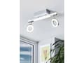 Miniatyrbild 3 av 5: EGLO Cardillio 1, Utanpåliggande spotlight, 3000 K, 400 LM, 220-240 V, Gjuten aluminium, Krom