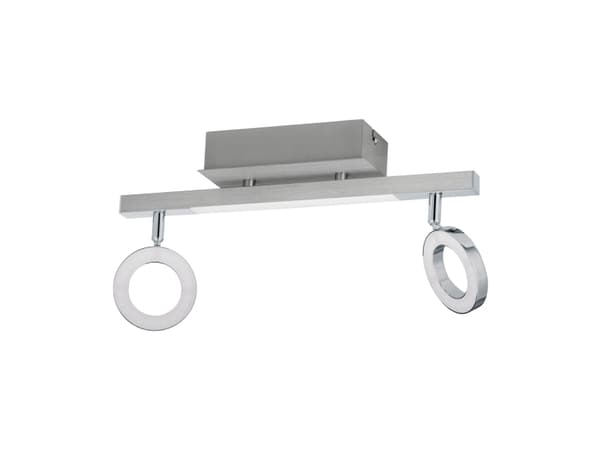 EGLO Cardillio 1, Utanpåliggande spotlight, 3000 K, 400 LM, 220-240 V, Gjuten aluminium, Krom