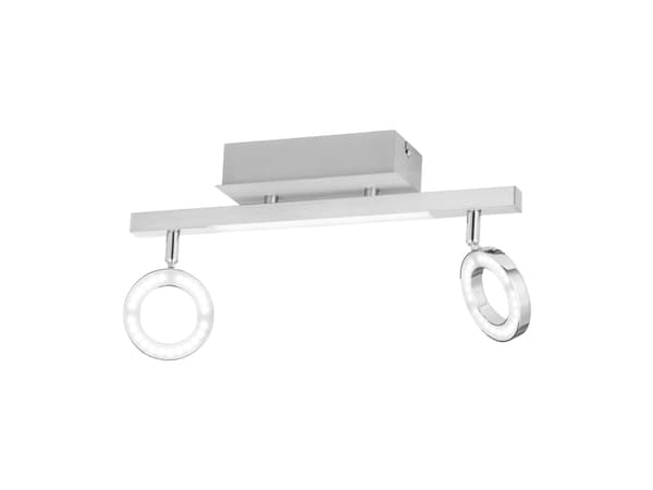 EGLO Cardillio 1, Utanpåliggande spotlight, 3000 K, 400 LM, 220-240 V, Gjuten aluminium, Krom