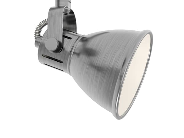 EGLO Seras, Utanpåliggande spotlight, Glödlampan/-lamporna kan inte bytas ut, 6,6 W, 3000 K, 240 LM, Gräddfärgad, Nickel
