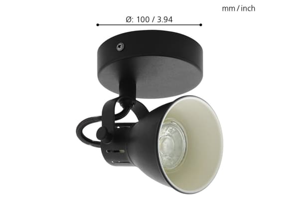 EGLO SERAS SPOT 240 LM SORT