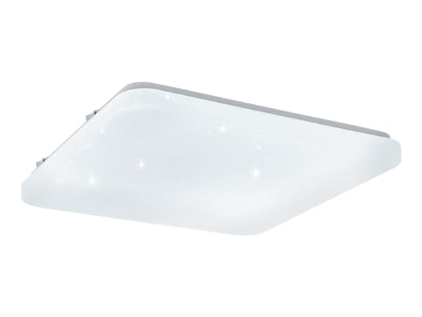 Eglo Frania-S - Vägg-/taklampa - LED - 17.3 W (motsvarande 125 W) - varmt vitt ljus - 3000 K - vit Vit