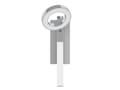 Miniatyrbilde 5 av 5: EGLO Cardillio 1, Overflateegnet, Ikke-utskiftbare pærer, 3000 K, 400 lm, 220-240 V, Aluminium, Kromfarget