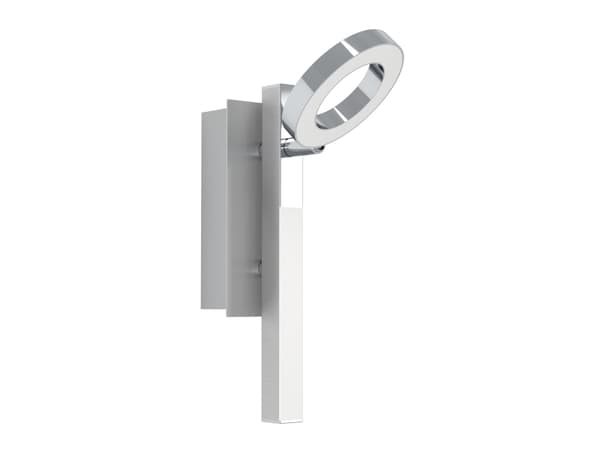 EGLO Cardillio 1, Overflateegnet, Ikke-utskiftbare pærer, 3000 K, 400 lm, 220-240 V, Aluminium, Kromfarget
