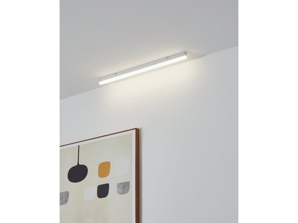 Eglo Dundry - Vegg/taklampe - LED - 6.4 W (ekvivalent 62 W) - nøytralt hvitt lys - 4000 K - hvit