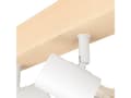 Miniatyrbild 3 av 4: EGLO Townshend 3, Skena för spotlight, E27, 4 lampor, 220-240 V, Vit, Trä