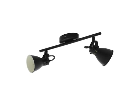EGLO SERAS SPOT 2X240 LM SORT Sort