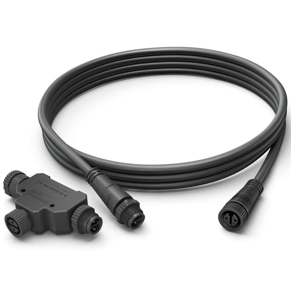 Utendørs T-tilkobling + 2,5m kabel